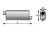 DINEX 24313 Middle Silencer, universal